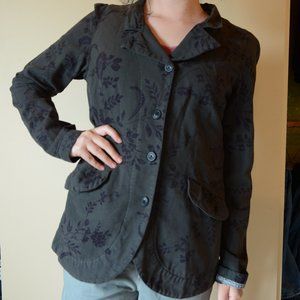 Prairie Underground Jacket Button Up Floral Print